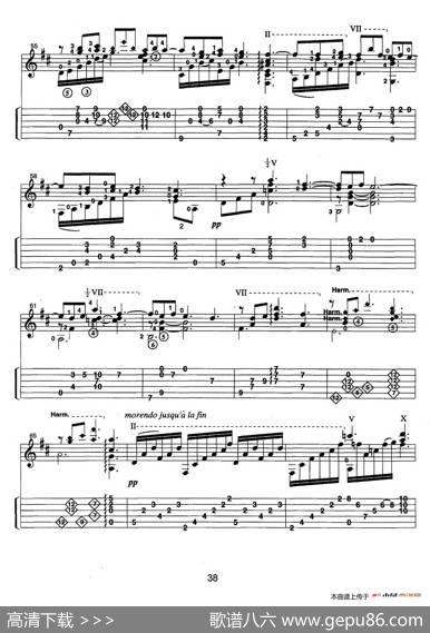 古典吉他：FromtheDance（ClairdeLune）|JamesEdwards（詹姆斯·爱德华兹）
