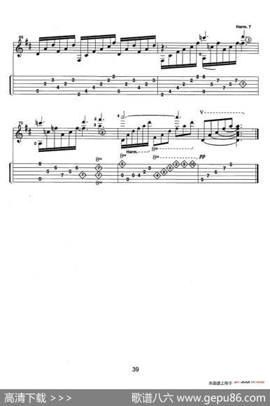 古典吉他：FromtheDance（ClairdeLune）|JamesEdwards（詹姆斯·爱德华兹）