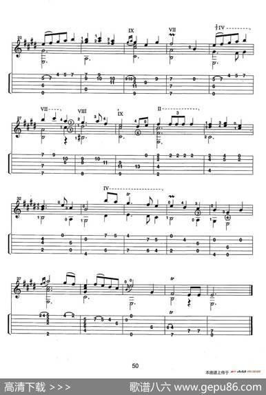 古典吉他：FromtheDance（LordInchiquin）|JamesEdwards（詹姆斯·爱德华兹）