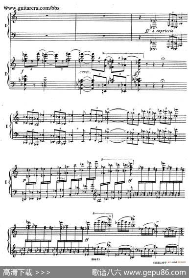 RhapsodyOnAThemeOfPaganiniOp.43（帕格尼尼主题狂想曲·双钢琴）（P61——87）|谢尔盖·拉赫玛尼诺夫(SergeiRachmaninov）