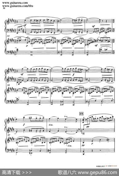c小调第二钢琴协奏曲Op.18（双钢琴·第二乐章）|谢尔盖·拉赫玛尼诺夫(SergeiRachmaninov）