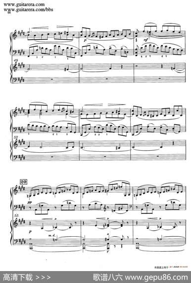 c小调第二钢琴协奏曲Op.18（双钢琴·第二乐章）|谢尔盖·拉赫玛尼诺夫(SergeiRachmaninov）