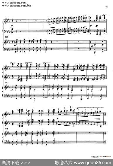 c小调第二钢琴协奏曲Op.18（双钢琴·第三乐章）|谢尔盖·拉赫玛尼诺夫(SergeiRachmaninov）