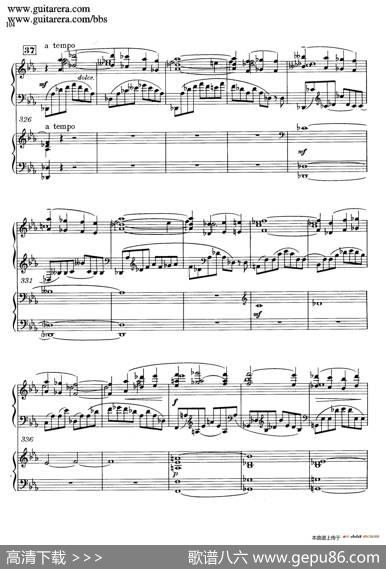 c小调第二钢琴协奏曲Op.18（双钢琴·第三乐章）|谢尔盖·拉赫玛尼诺夫(SergeiRachmaninov）