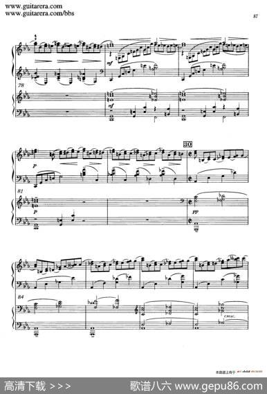 c小调第二钢琴协奏曲Op.18（双钢琴·第三乐章）|谢尔盖·拉赫玛尼诺夫(SergeiRachmaninov）