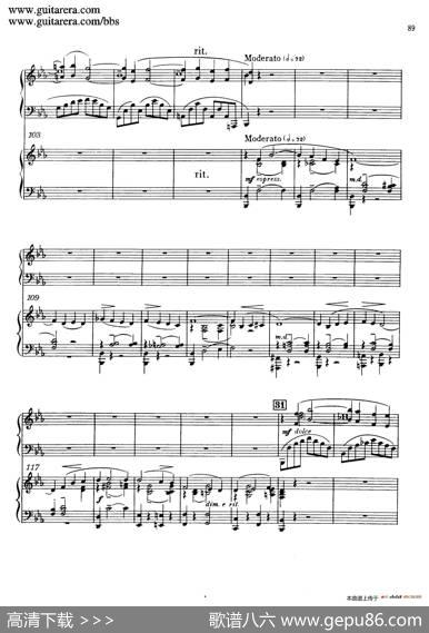 c小调第二钢琴协奏曲Op.18（双钢琴·第三乐章）|谢尔盖·拉赫玛尼诺夫(SergeiRachmaninov）