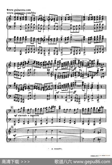 第二双钢琴组曲SuiteforTwoPianosNo.2Op.17（1.引子Introduction）|谢尔盖·拉赫玛尼诺夫(SergeiRachmaninov）