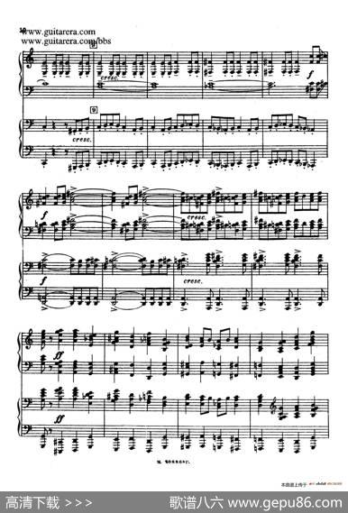 第二双钢琴组曲SuiteforTwoPianosNo.2Op.17（1.引子Introduction）|谢尔盖·拉赫玛尼诺夫(SergeiRachmaninov）