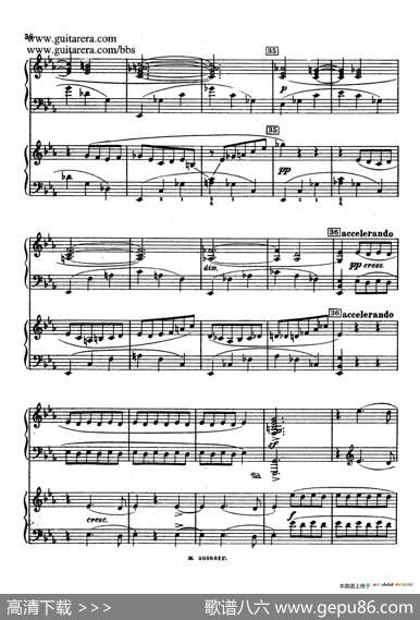 第二双钢琴组曲SuiteforTwoPianosNo.2Op.17（2.圆舞曲Valse）|谢尔盖·拉赫玛尼诺夫(SergeiRachmaninov）