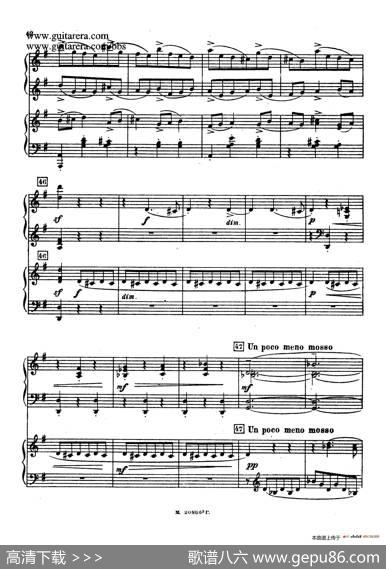 第二双钢琴组曲SuiteforTwoPianosNo.2Op.17（2.圆舞曲Valse）|谢尔盖·拉赫玛尼诺夫(SergeiRachmaninov）