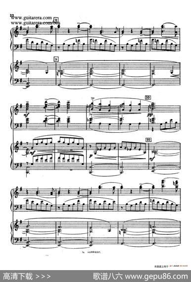 第二双钢琴组曲SuiteforTwoPianosNo.2Op.17（2.圆舞曲Valse）|谢尔盖·拉赫玛尼诺夫(SergeiRachmaninov）