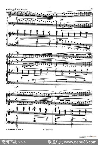 第二双钢琴组曲SuiteforTwoPianosNo.2Op.17（3.浪漫曲Romance）|谢尔盖·拉赫玛尼诺夫(SergeiRachmaninov）