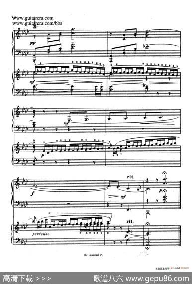 第二双钢琴组曲SuiteforTwoPianosNo.2Op.17（3.浪漫曲Romance）|谢尔盖·拉赫玛尼诺夫(SergeiRachmaninov）