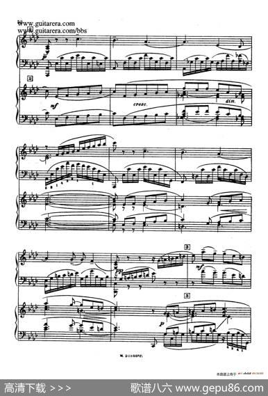 第二双钢琴组曲SuiteforTwoPianosNo.2Op.17（3.浪漫曲Romance）|谢尔盖·拉赫玛尼诺夫(SergeiRachmaninov）