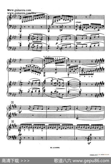 第二双钢琴组曲SuiteforTwoPianosNo.2Op.17（3.浪漫曲Romance）|谢尔盖·拉赫玛尼诺夫(SergeiRachmaninov）