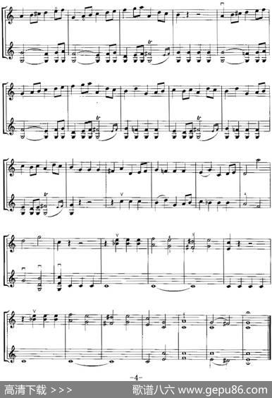 霍曼《小提琴基础教程》选曲：小序曲（二重奏）|[比]布卢门塔尔