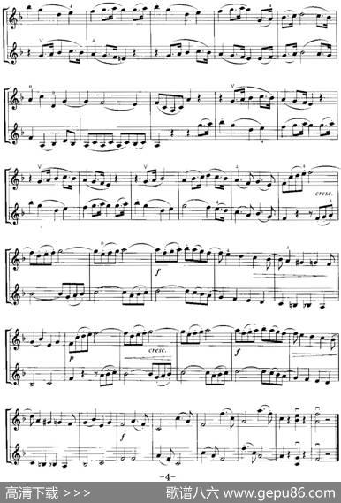 霍曼《小提琴基础教程》选曲：乡间的一天（二重奏）|[比]布卢门塔尔