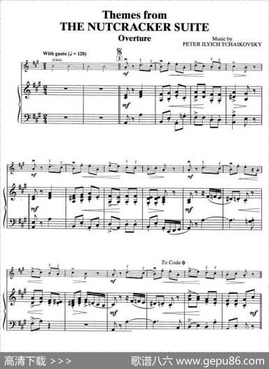 THENUTCRACKERSUITE（钢琴伴奏谱）