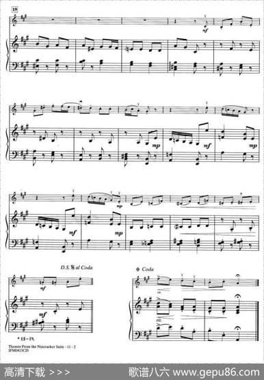 THENUTCRACKERSUITE（钢琴伴奏谱）