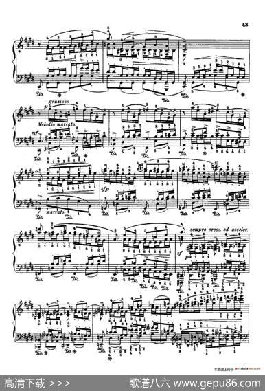 53首以肖邦练习曲为素材而作的练习曲（No.17）|里奥鲍尔德·戈多夫斯基