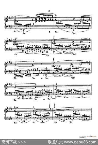 53首以肖邦练习曲为素材而作的练习曲（No.22）|里奥鲍尔德·戈多夫斯基