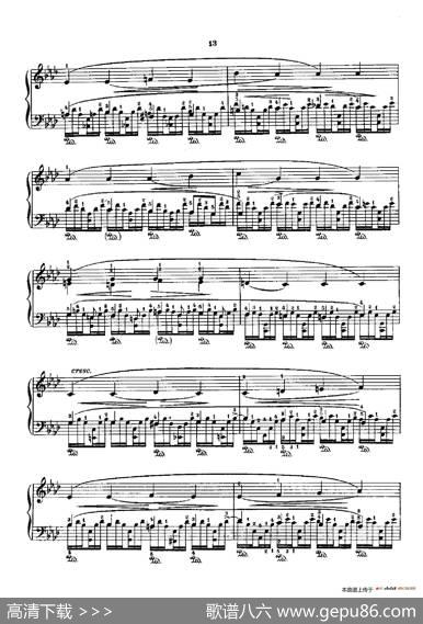 53首以肖邦练习曲为素材而作的练习曲（No.23）|里奥鲍尔德·戈多夫斯基