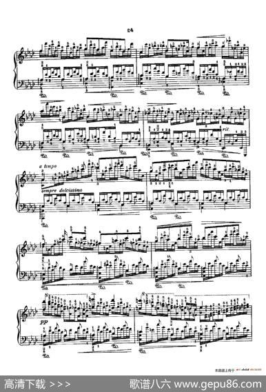 53首以肖邦练习曲为素材而作的练习曲（No.25）|里奥鲍尔德·戈多夫斯基