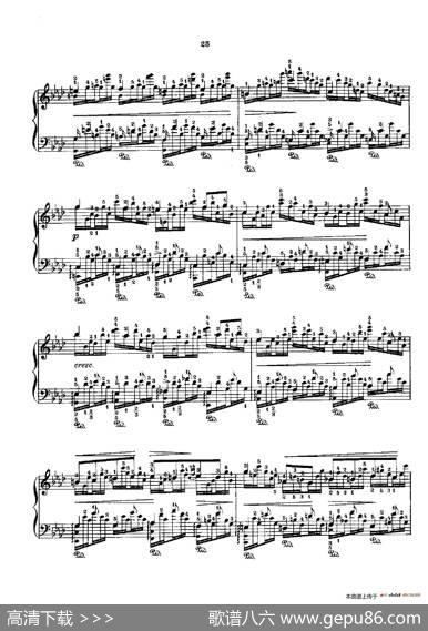 53首以肖邦练习曲为素材而作的练习曲（No.25）|里奥鲍尔德·戈多夫斯基
