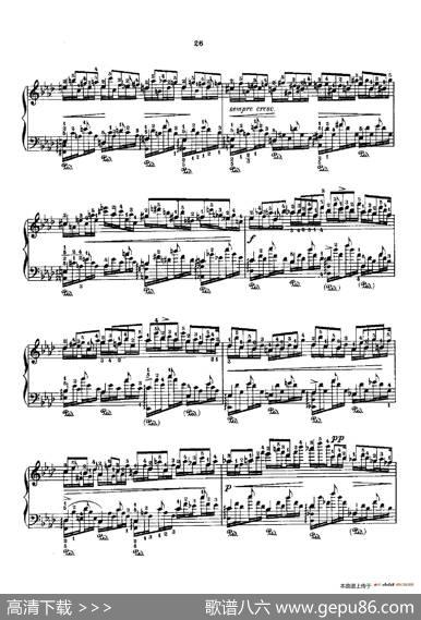 53首以肖邦练习曲为素材而作的练习曲（No.25）|里奥鲍尔德·戈多夫斯基