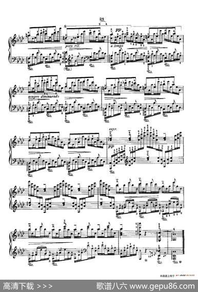 53首以肖邦练习曲为素材而作的练习曲（No.25）|里奥鲍尔德·戈多夫斯基