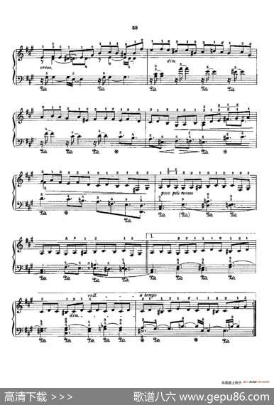 53首以肖邦练习曲为素材而作的练习曲（No.28A）|里奥鲍尔德·戈多夫斯基