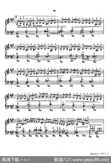 53首以肖邦练习曲为素材而作的练习曲（No.28A）|里奥鲍尔德·戈多夫斯基