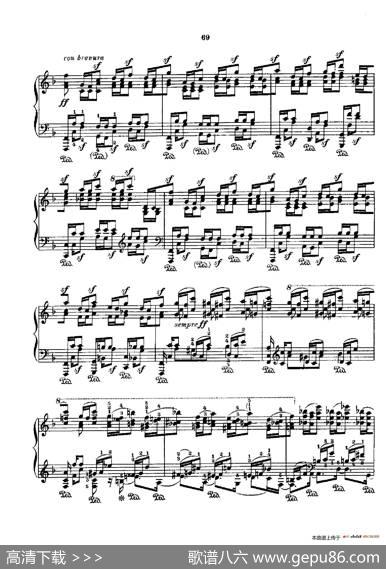 53首以肖邦练习曲为素材而作的练习曲（No.29）|里奥鲍尔德·戈多夫斯基