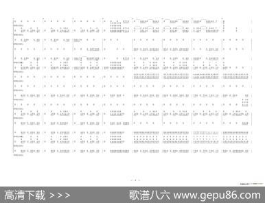 犬夜叉半妖配乐合奏（合奏13音轨简谱版）|和田薫
