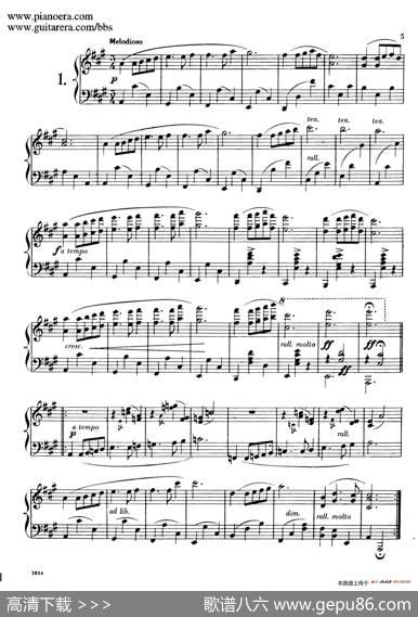 ValsesPoéticos（诗意圆舞曲）|恩里克·格拉那多斯（EnriqueGranados）