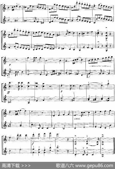霍曼《小提琴基础教程》选曲：旗手（二重奏）