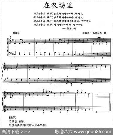 在农场里