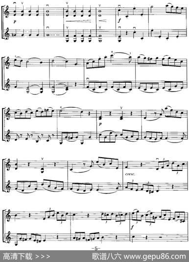 霍曼《小提琴基础教程》选曲：小二重协奏曲|[奥]普莱埃尔