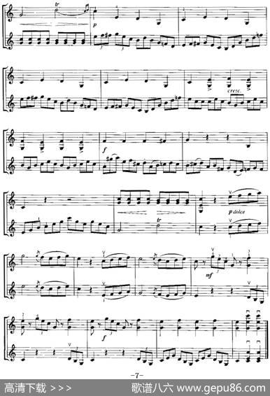 霍曼《小提琴基础教程》选曲：小二重协奏曲|[奥]普莱埃尔