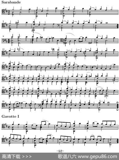 巴赫《大提琴无伴奏六首组曲》：SuiteⅥ|巴赫
