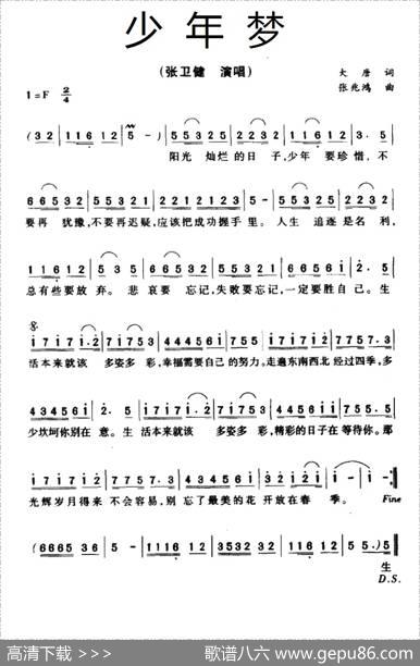 少年梦（电视剧《少年英雄方世玉》主题曲） - 大唐|张兆鸿