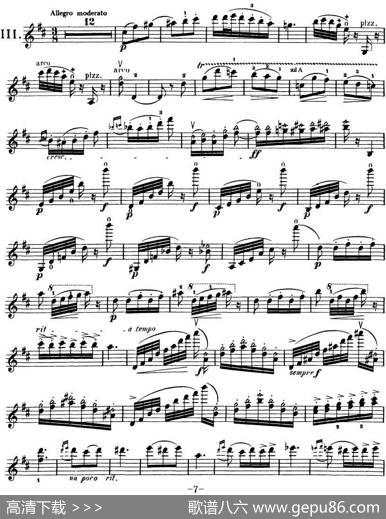 Sarasate《CarmenFantasy》Op.25（萨拉萨蒂《卡门幻想曲》Op.25）|萨拉萨蒂