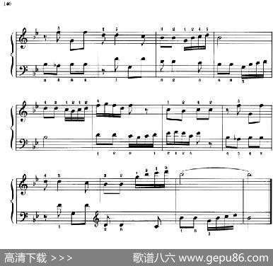 110首中国民歌钢琴小曲集：丢戒指|郏国庆编曲