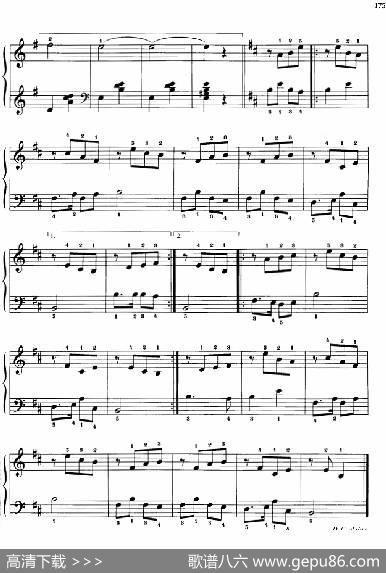 110首中国民歌钢琴小曲集：对花|郏国庆编曲