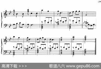 110首中国民歌钢琴小曲集：情别|郏国庆编曲