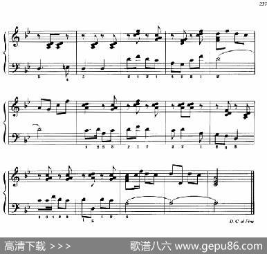 110首中国民歌钢琴小曲集：高山眺望|郏国庆编曲