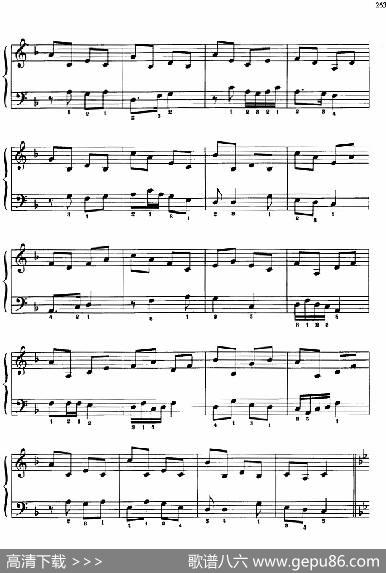 110首中国民歌钢琴小曲集：青羊传|郏国庆编曲