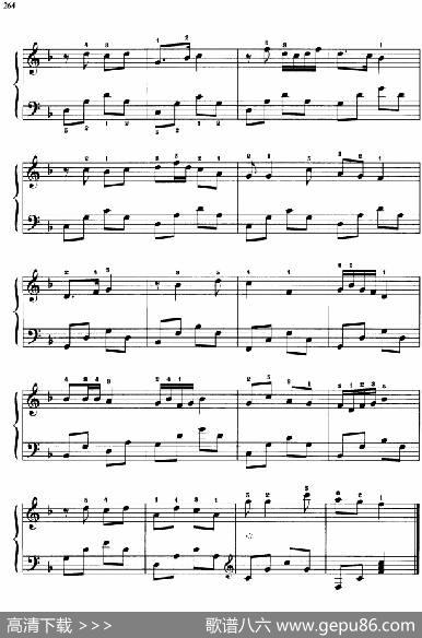 110首中国民歌钢琴小曲集：青羊传|郏国庆编曲