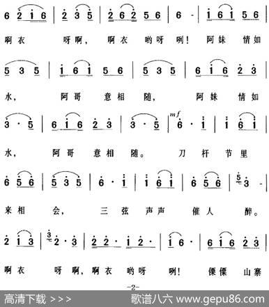 傈僳山寨景色美 - 阳举文|张学文