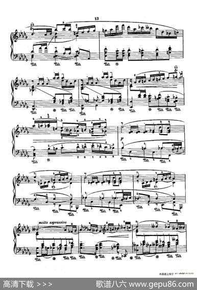 53首以肖邦练习曲为素材而作的练习曲（No.32）|里奥鲍尔德·戈多夫斯基